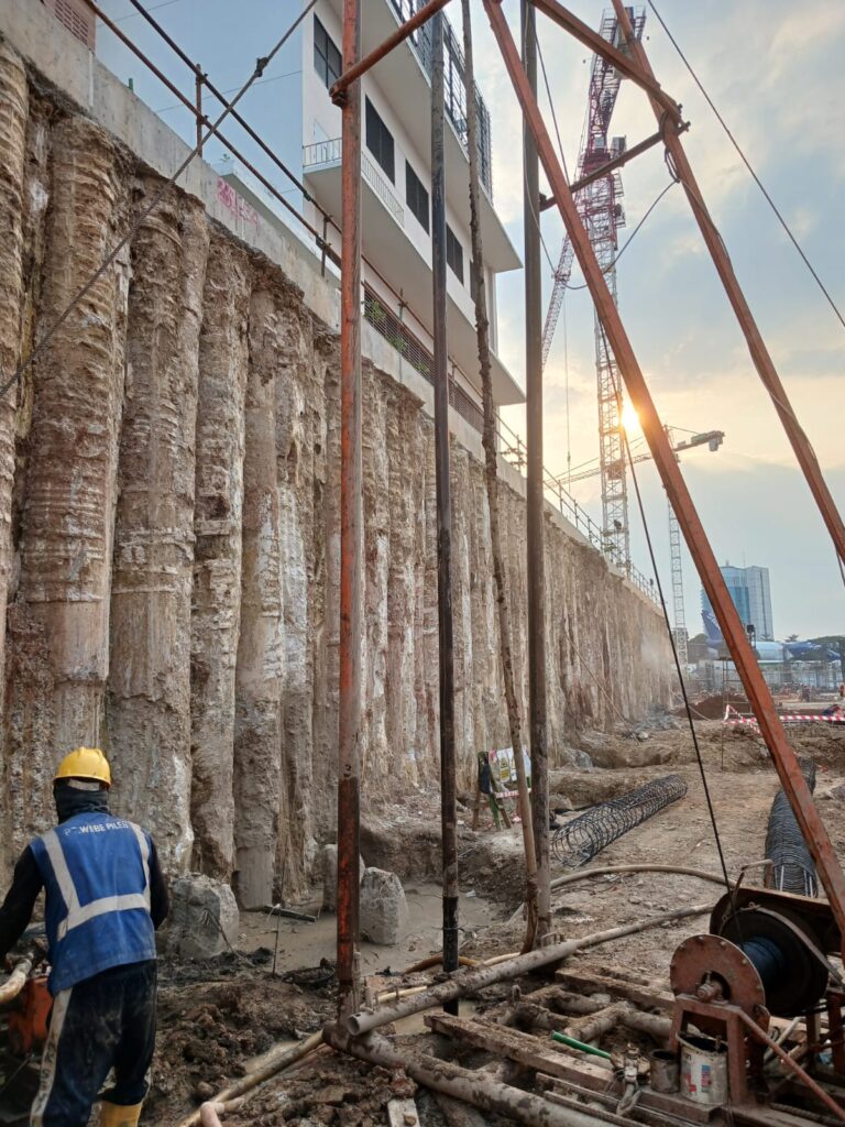 konstruksi pondasi tiang pancang
