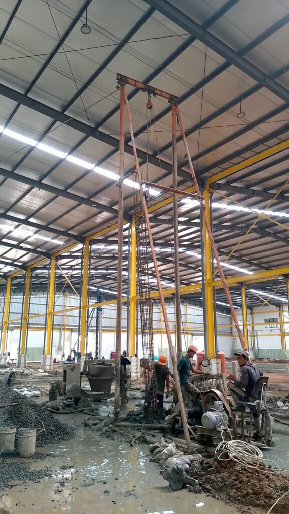 pekerjaan taing pancang