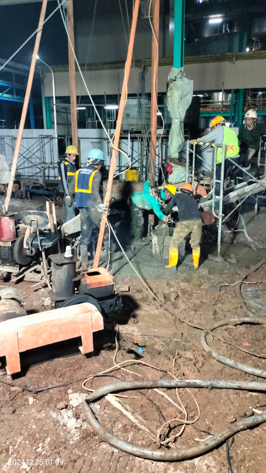 anggaran biaya bore pile